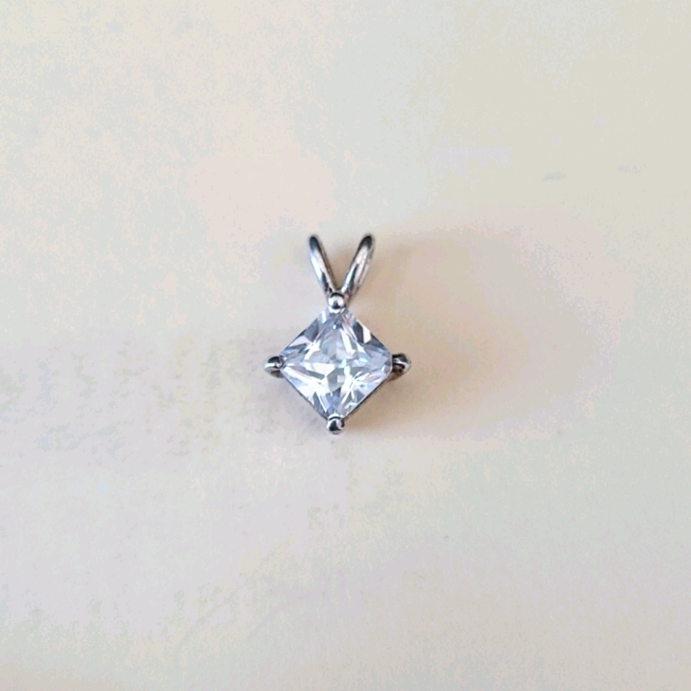 Sterling Silver Stone Pendant